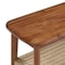 Alaterre Furniture Calais Bench, Warm Chestnut ANCA0370 - alternate 8